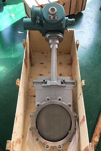 電動(dòng)刀型閘閥圖片