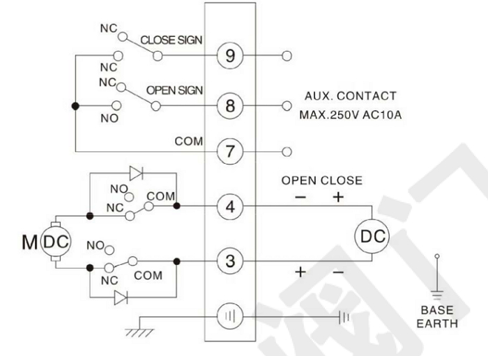 直流開(kāi)關(guān)型接線圖