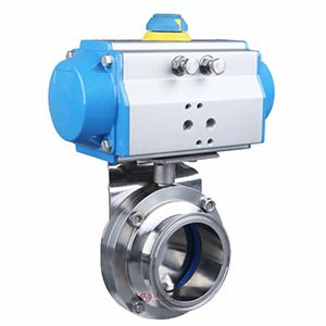 氣動(dòng)衛(wèi)生級(jí)蝶閥 產(chǎn)品圖片