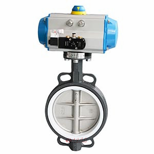 氣動四氟蝶閥 產品圖片