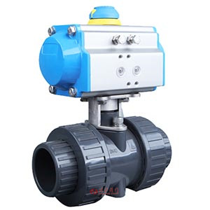 氣動(dòng)雙由令球閥 產(chǎn)品圖片