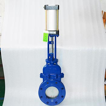 圓盤型氣動(dòng)刀閘閥圖片