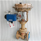 氣動(dòng)襯氟調(diào)節(jié)閥(碳鋼襯氟帶波紋管)